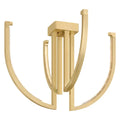 Frankfurt Chandelier, Vintage Laton
