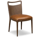 Jessen Cuero Dining Silla, Sonoma Chestnut, Juego of 2