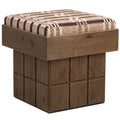Kubi Un/Unaccent Taburete, Sandhill Cocoa