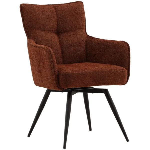 Un/Unadelise Swivel Silla, Borgona