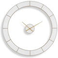 Marfil Halo Wall Reloj, Marfil