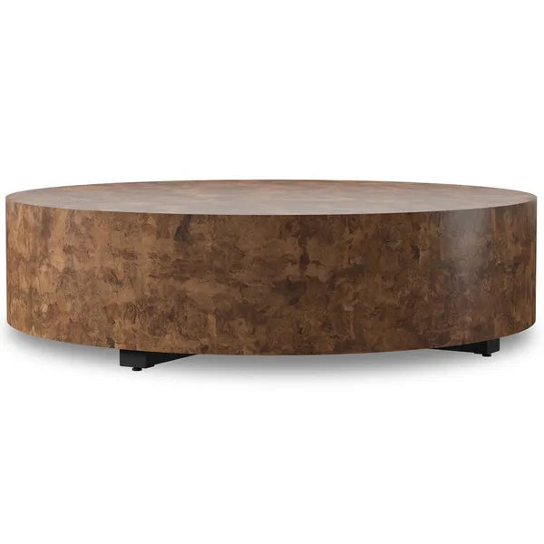 Hudson Grande Rojoondo Coffee Mesa, Oscuro Bark Paper